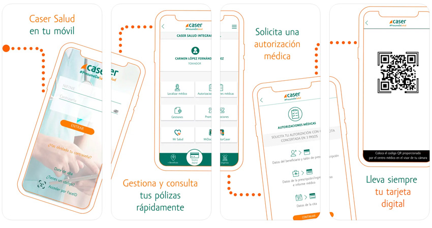 app de caser salud